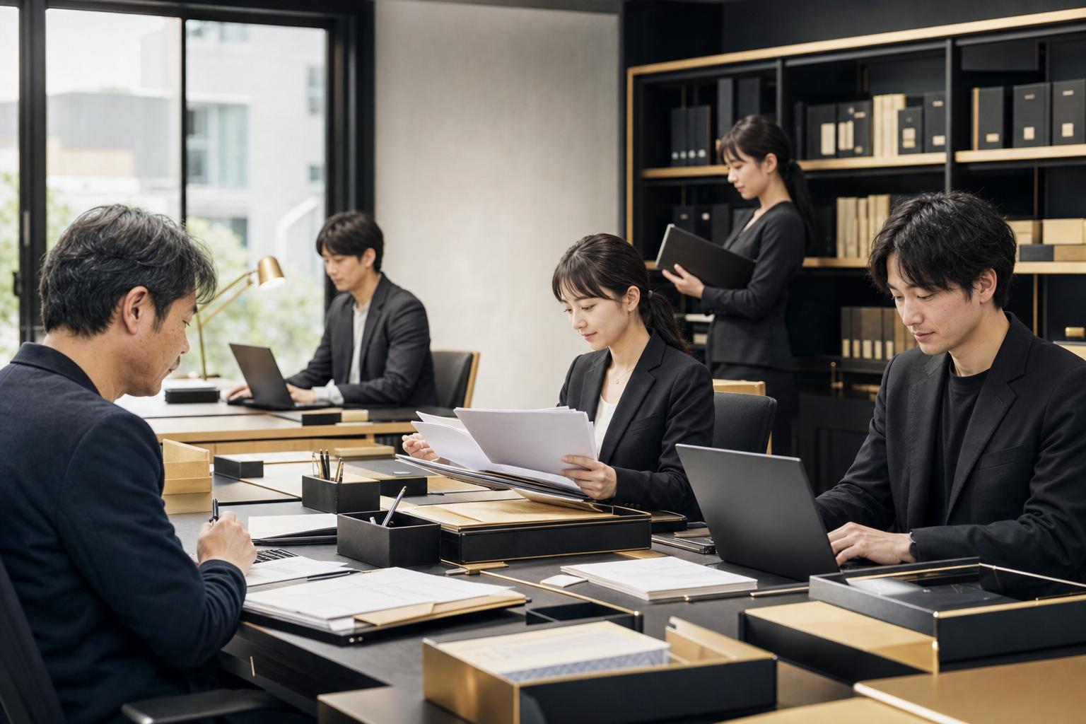 整理されたバックオフィス