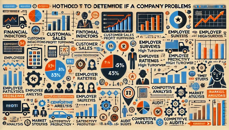 企業に問題が起こっているかどうかを判断する方法