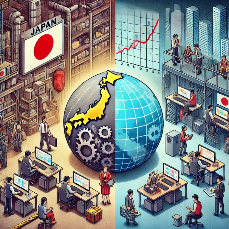 日本が他国と比べて労働生産性が低い理由