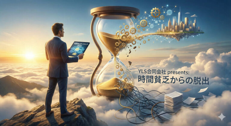 【2026年新春】個人事業主が「時間貧乏」から脱出するための生産性向上ロードマップ ～「頑張る」をやめて「仕組み」を作る一年へ～