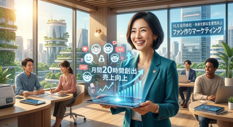 【小規模事業者向け】創出した「20時間」を売上に変える!未来を創る「ファン作り」マーケティング術