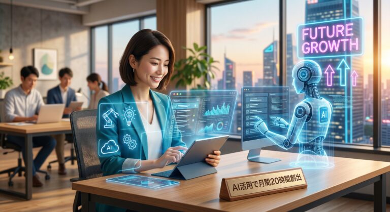 【完全ガイド】小規模事業者がAIで月間20時間を創出!業務効率化とコスト削減を即実現する実践的ステップ
