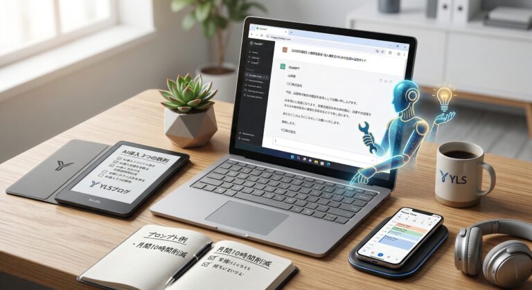 【2026年最新】小規模事業者・個人事業主のための生成AI活用ガイド〜月間10時間の余裕を生み出す実践ステップ〜