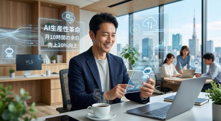 【2026年最新】小規模事業者のためのAI生産性革命:月10時間の「余白」を創出し、売上を20%向上させる具体策