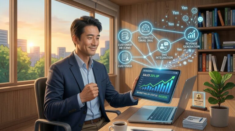 【売上20%アップ】リソース不足の小規模事業者が、デジタル活用で「仕組み」を作るマーケティング術