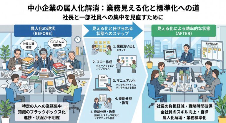 中小企業の業務改善は何から始めるべきか|忙しい会社ほど最初に見るポイント